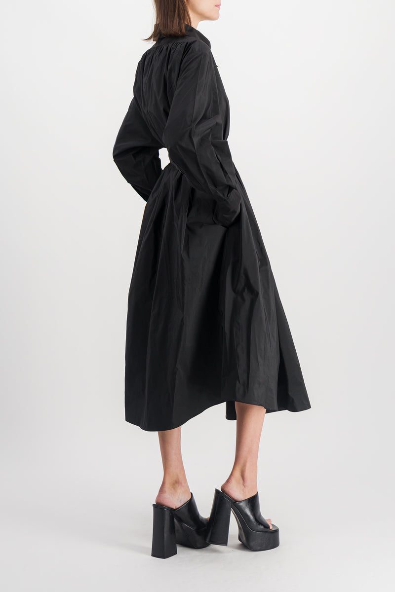 Patou - Voluminous zipped maxi dress