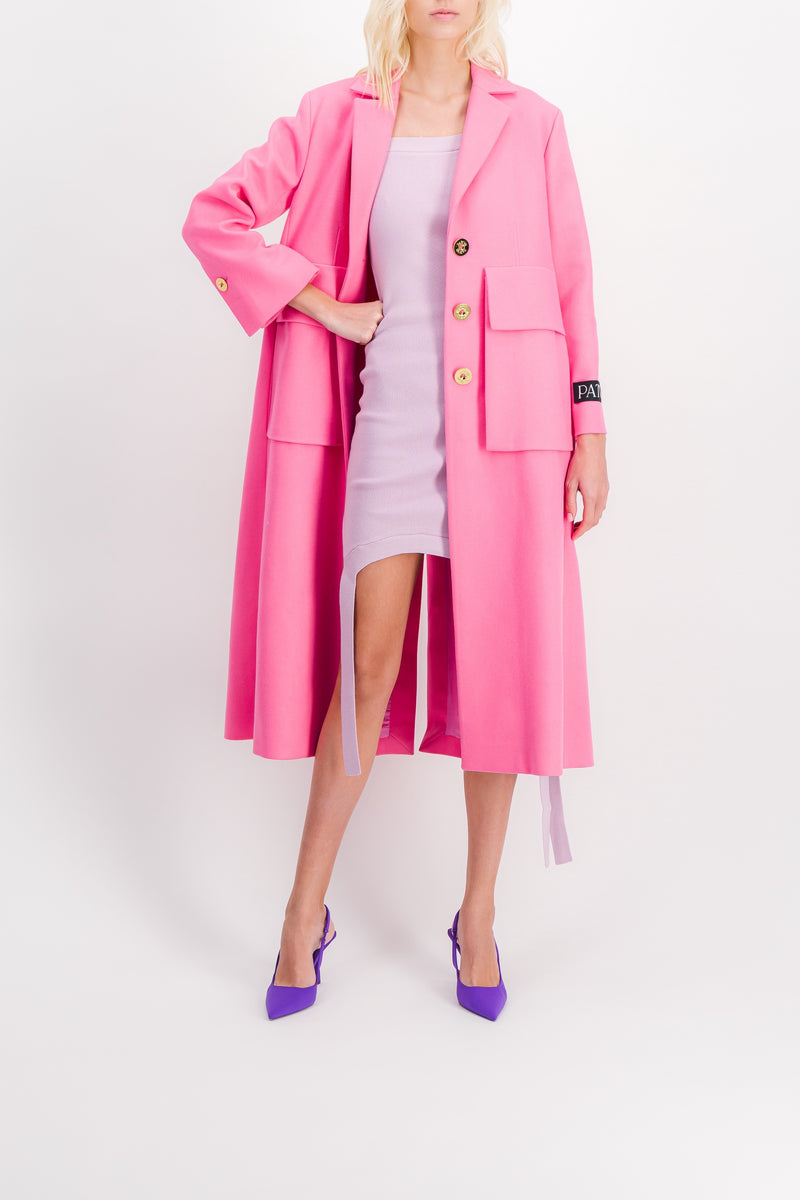 Patou - Long virgin wool coat