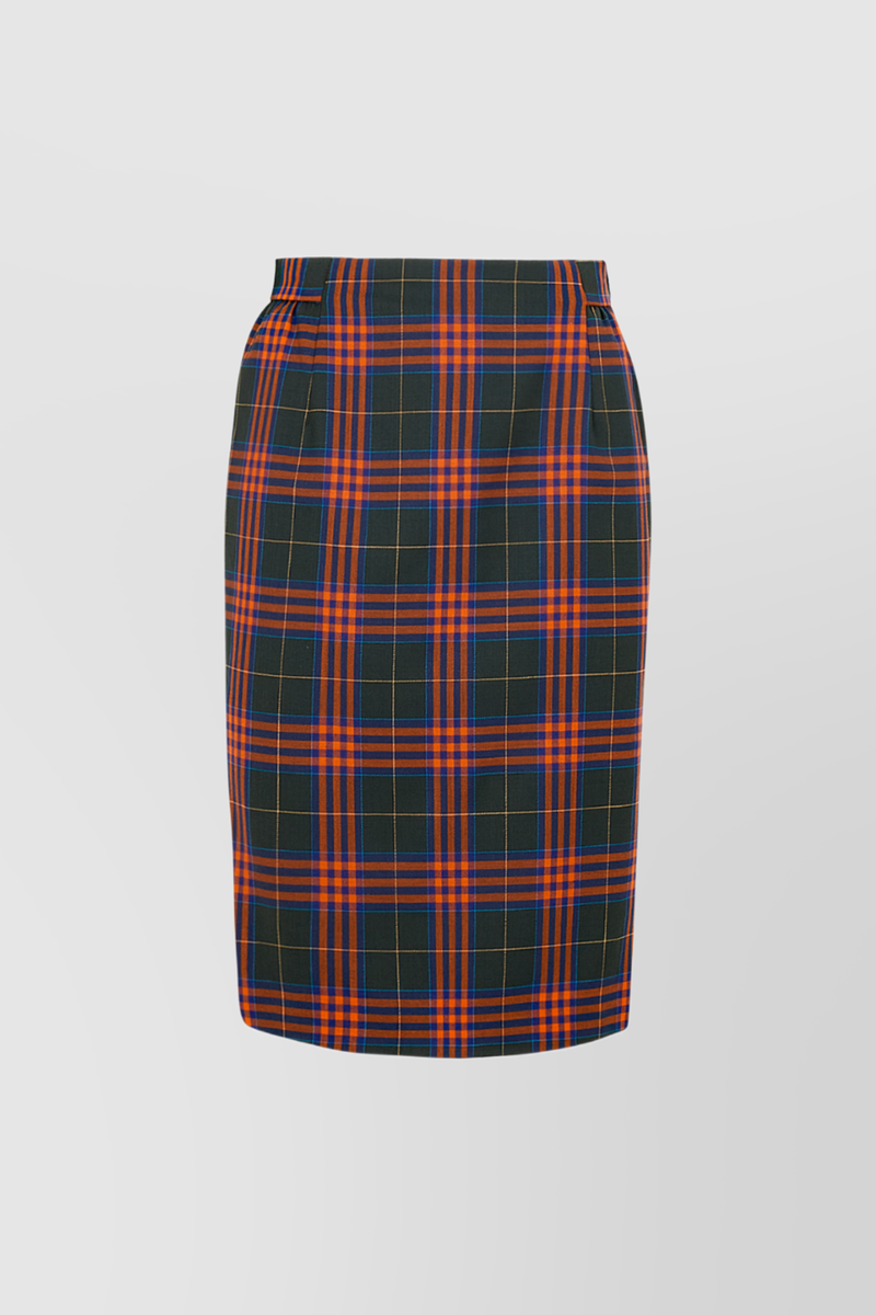 Vivienne Westwood - Red check pencil skirt