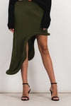 JW Anderson - Bumper asymmetric midi skirt