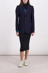 Icons v-neck wool blazer
