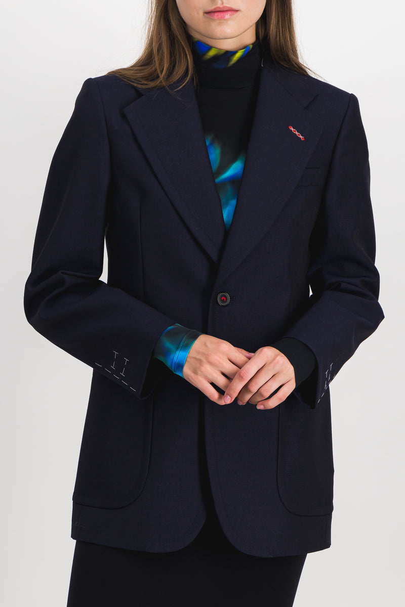 Maison Margiela - Icons v-neck wool blazer