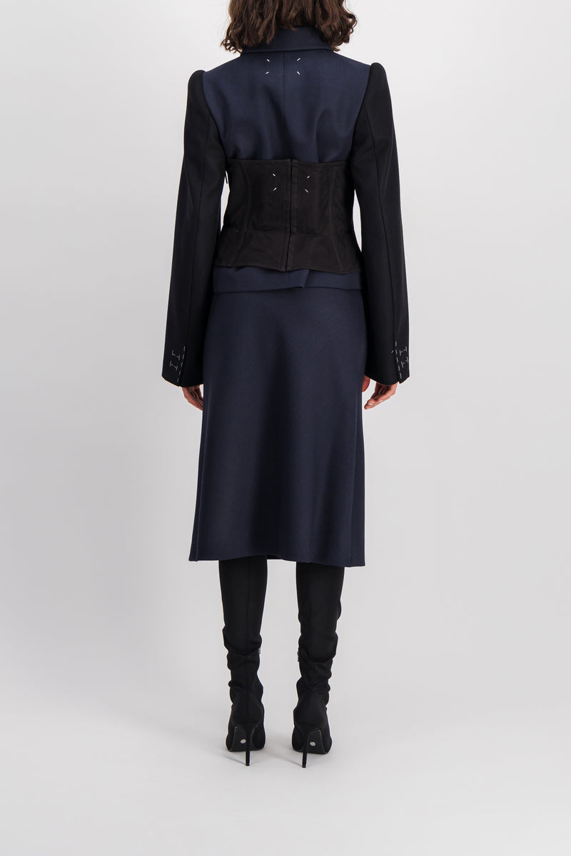 Maison Margiela - Black cotton corset