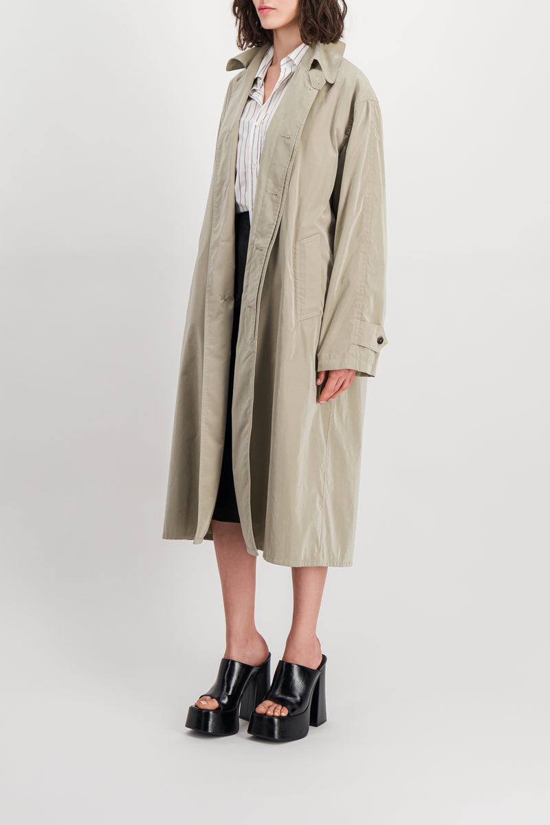 Maison Margiela - Sand fluid trench coat