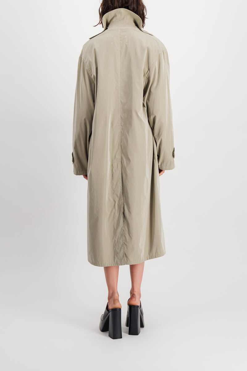 Maison Margiela - Sand fluid trench coat