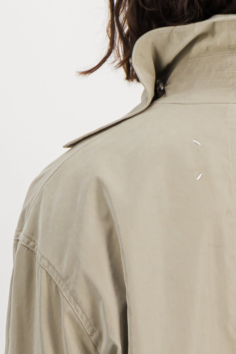 Maison Margiela - Sand fluid trench coat