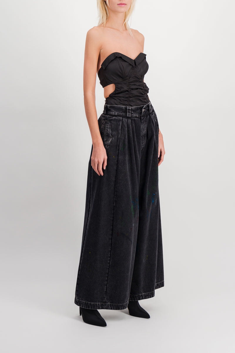 Maison Margiela - Vegan leather bustier body