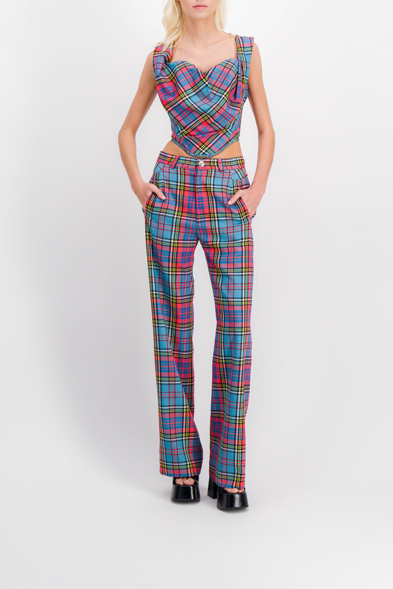 Vivienne Westwood - Straight leg tartan pants
