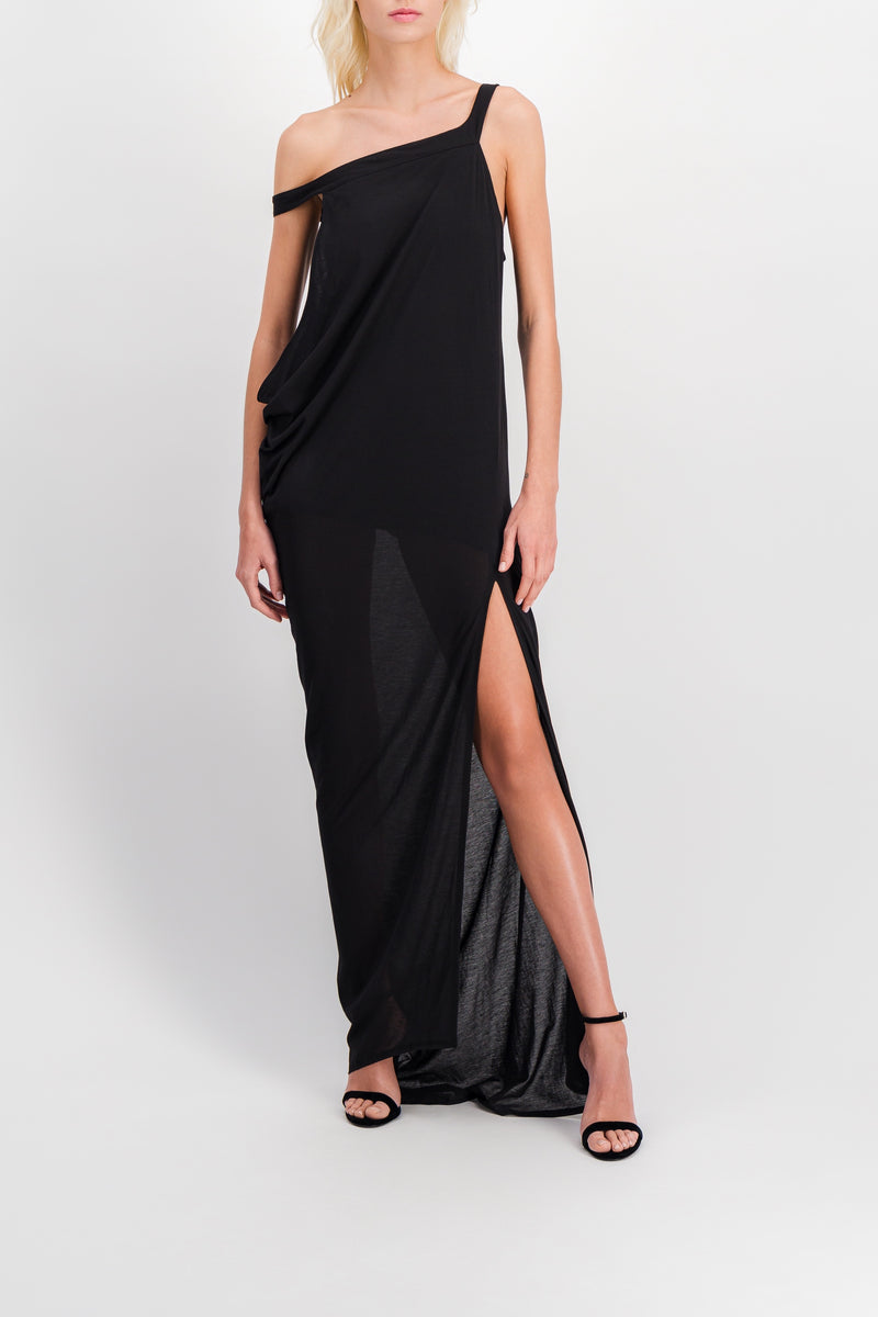 JW Anderson - Asymmetric draped maxi dress