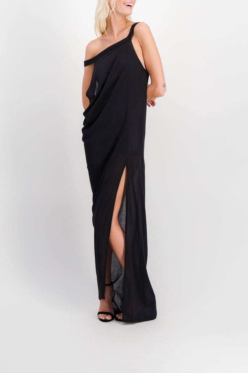 JW Anderson - Asymmetric draped maxi dress