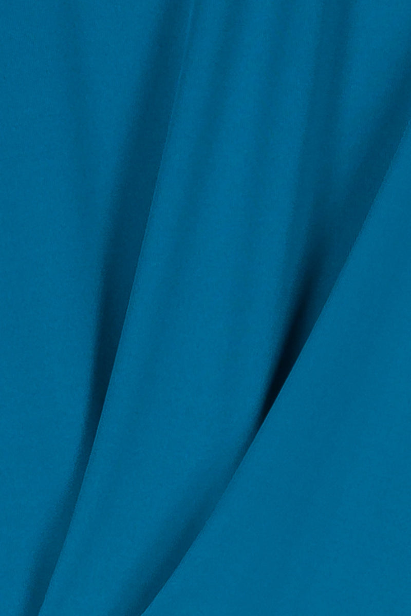 Atlein - Draped long sleeved recycled jersey midi dress