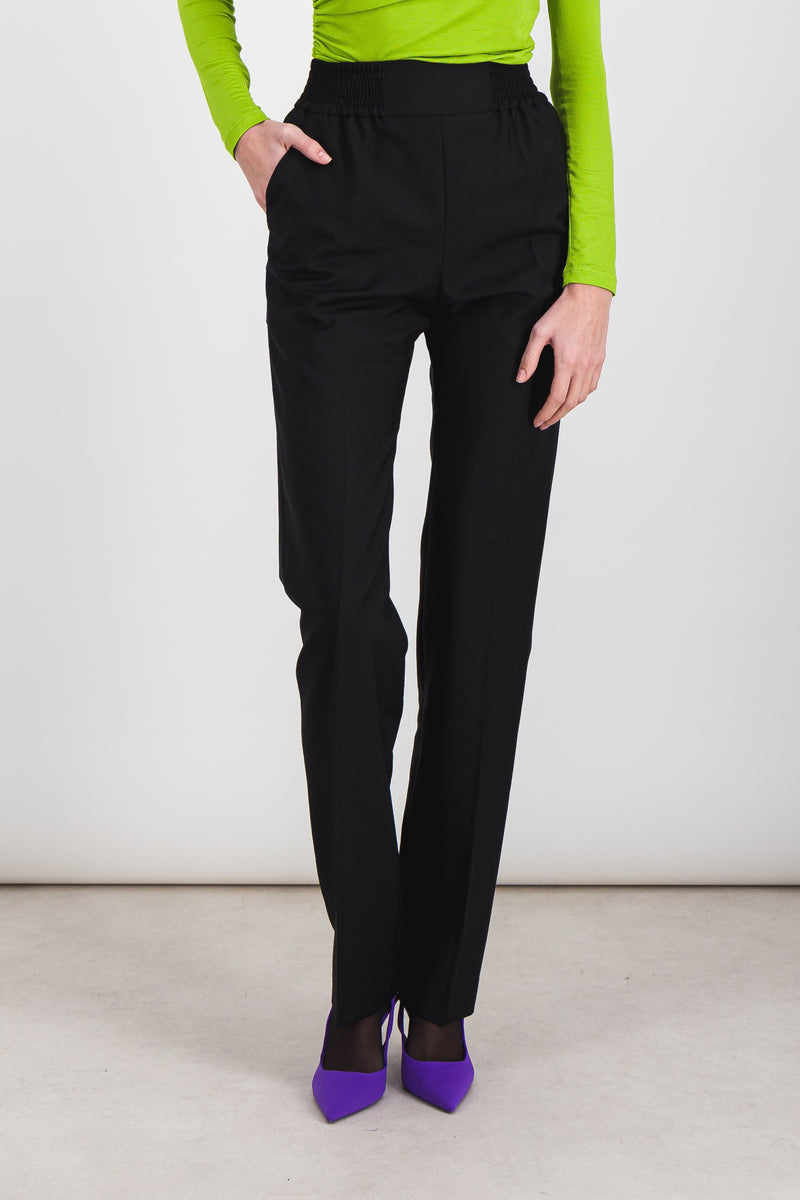 Atlein - Grain de poudre straight leg tailoring pants