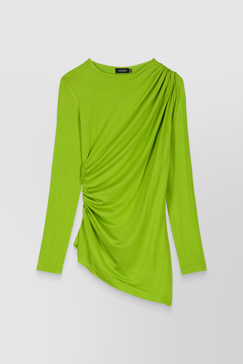Atlein - Ruched bodycon jersey top