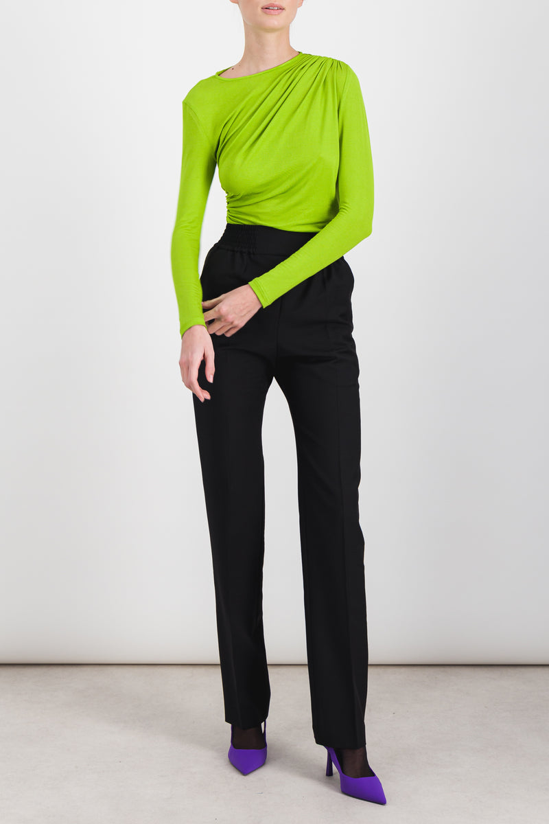 Atlein - Ruched bodycon jersey top