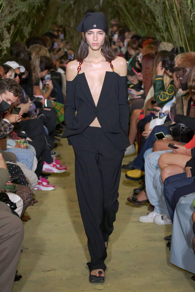 Coperni - Low rise loose tailored pants