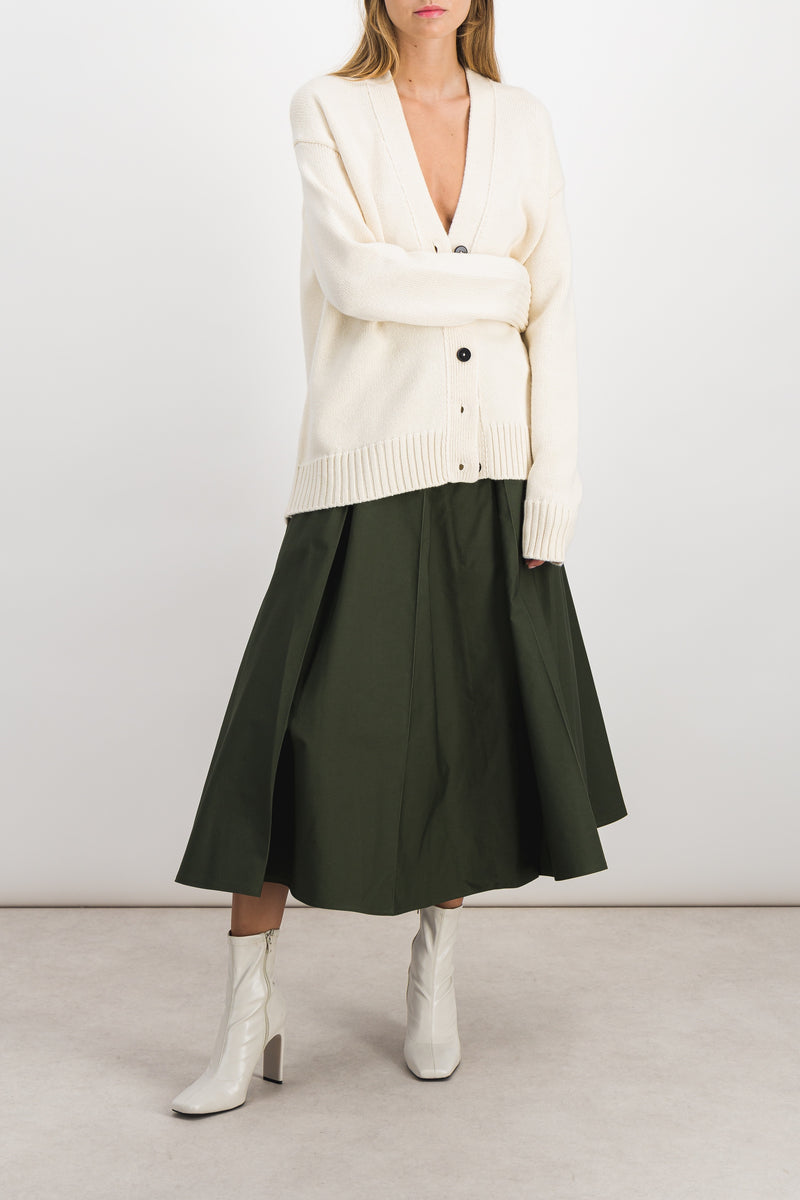 Jil Sander - Loose v-neck cashmere cardigan