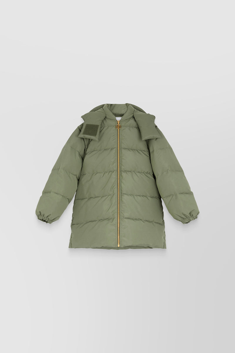 Patou - Oversized parka with detachable sleeves